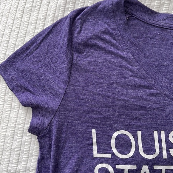 Womens Champion LSU Tee - Picture 4 of 5